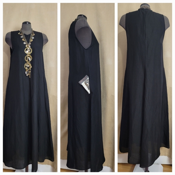 Linen Dress / M / L / NEW - Picture 2 of 12